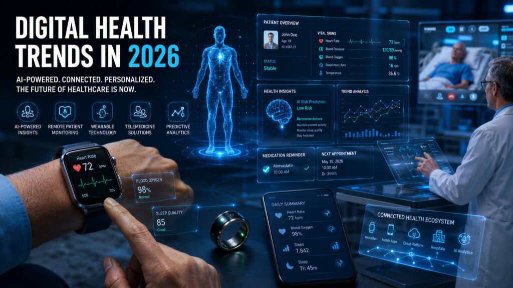 Digital health trends and wearable technology in 2026