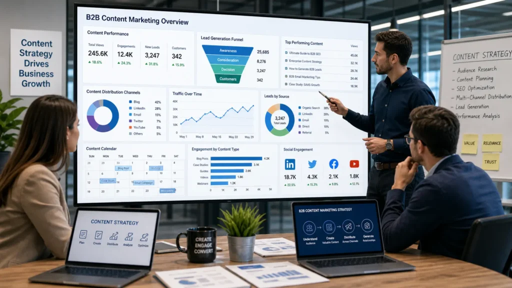 B2B content marketing planning