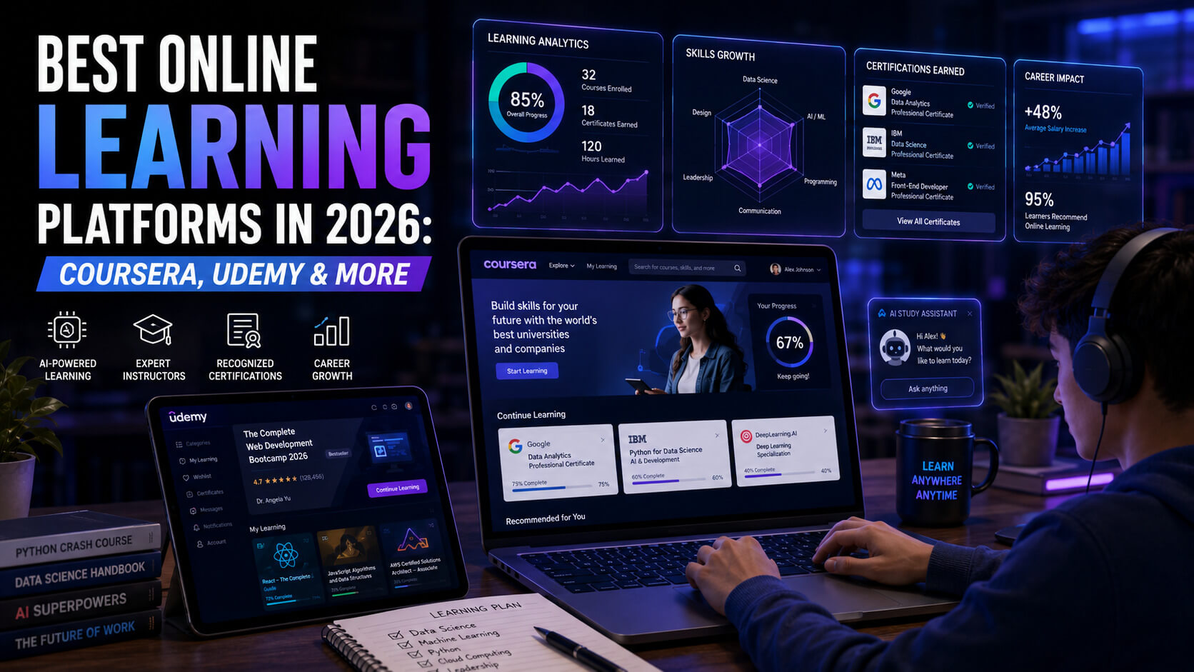 Best online learning platforms in 2026