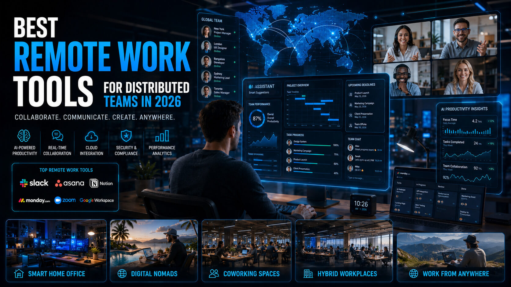 You are currently viewing Best Remote Work Tools for Distributed Teams in 2026