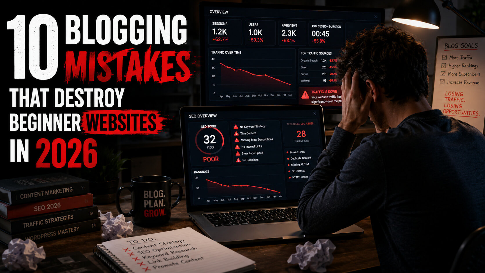 Common blogging mistakes in 2026