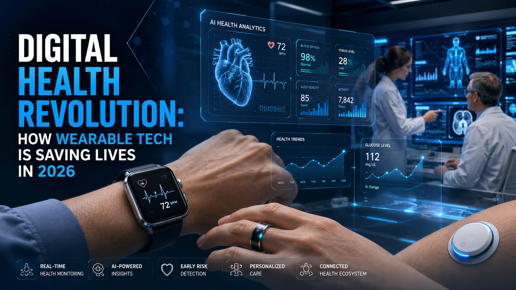 Read more about the article Digital Health Revolution: How Wearable Tech Is Saving Lives in 2026