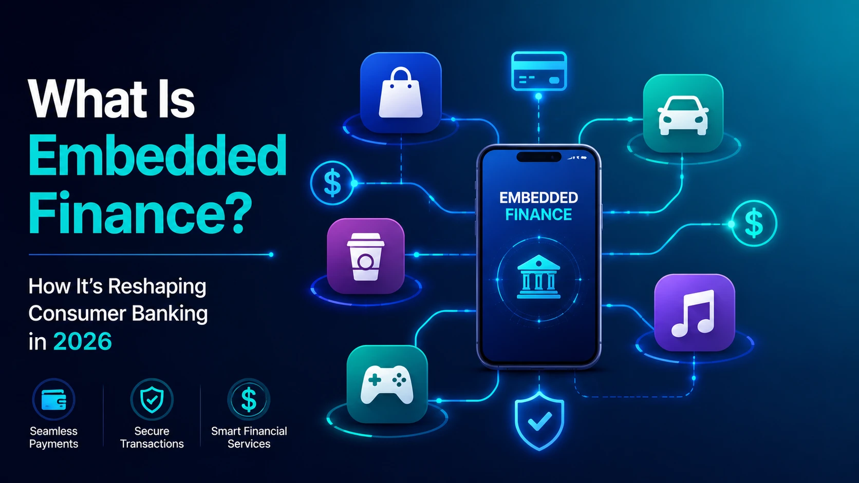 Read more about the article What Is Embedded Finance? How It’s Reshaping Consumer Banking in 2026