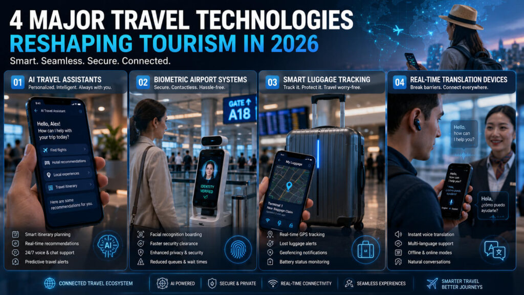 Smart travel technology trends in 2026