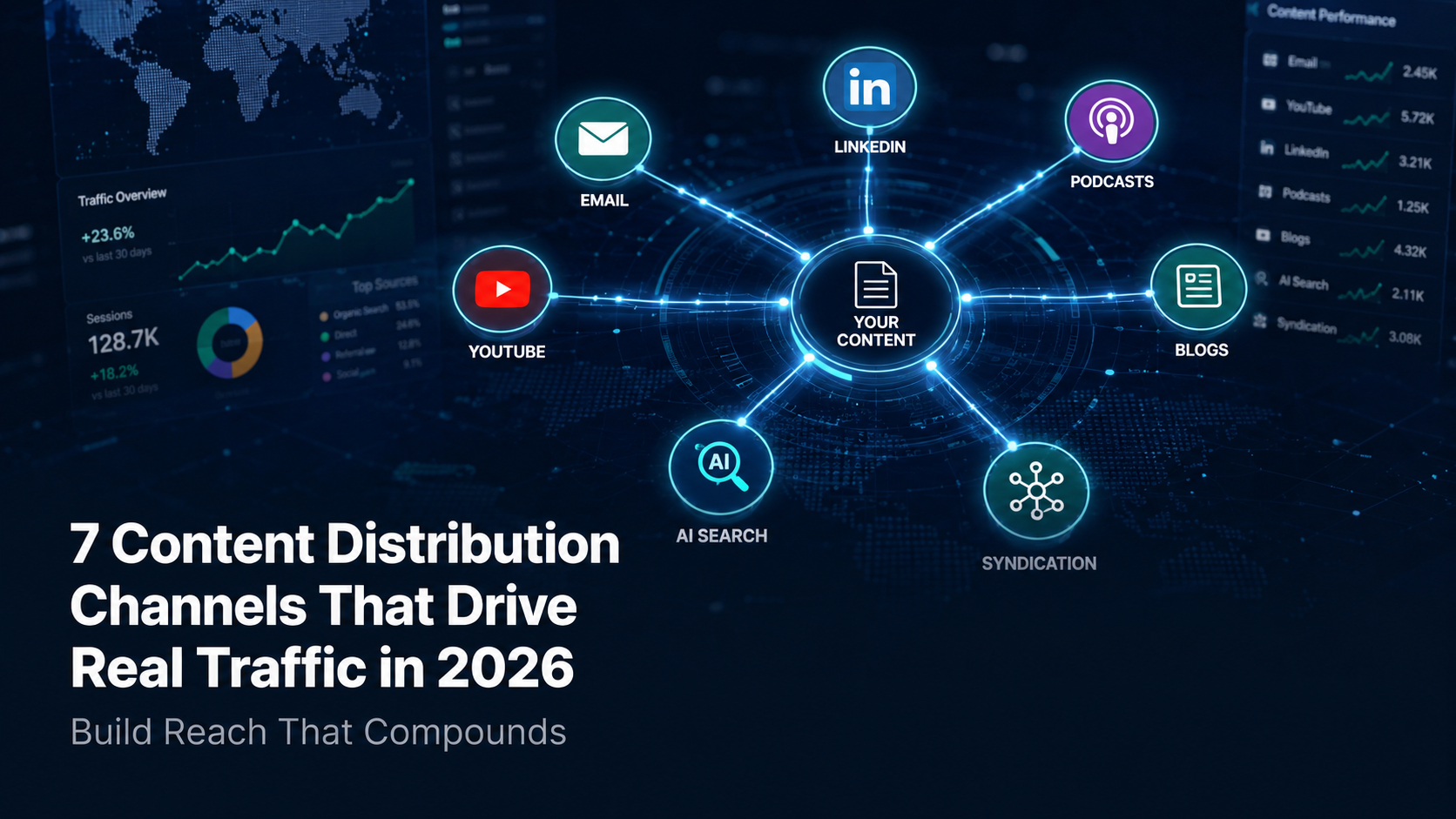 Content Distribution Channels That Drive Real Traffic