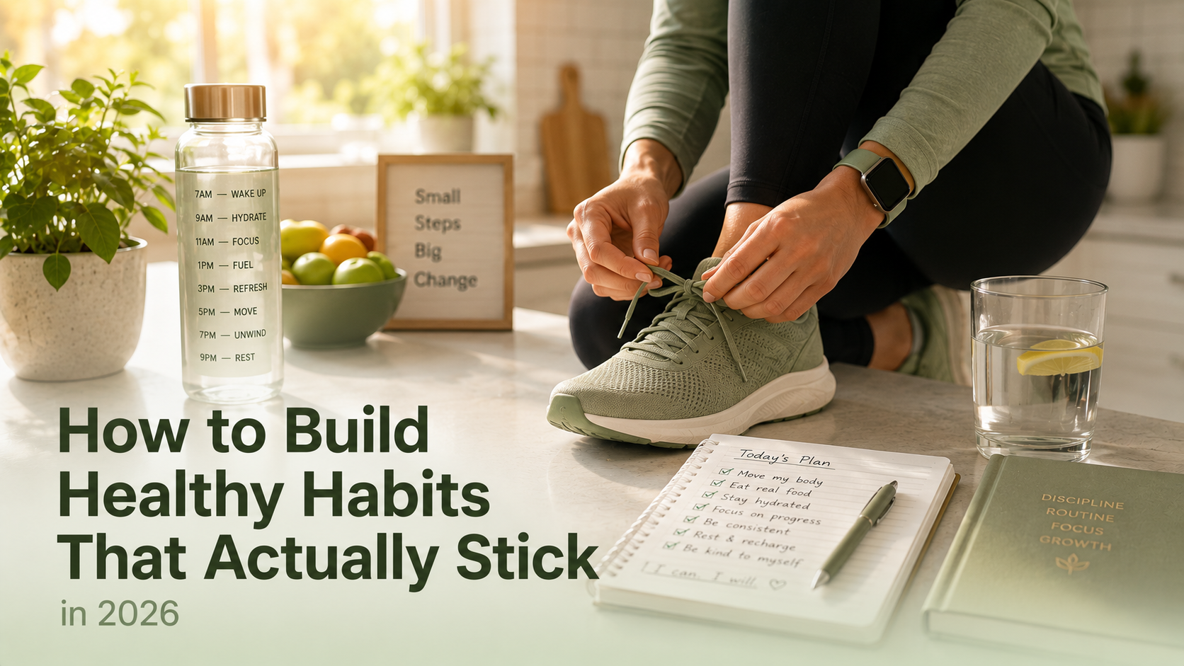 How to Build Healthy Habits That Actually Stick in 2026