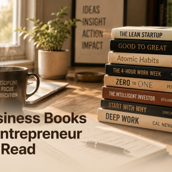 Top Business Books Every Entrepreneur Should Read in 2026